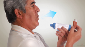 Learn the correct way to use a spacer with your inhaler.